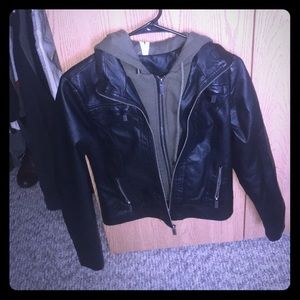 Leather jacket